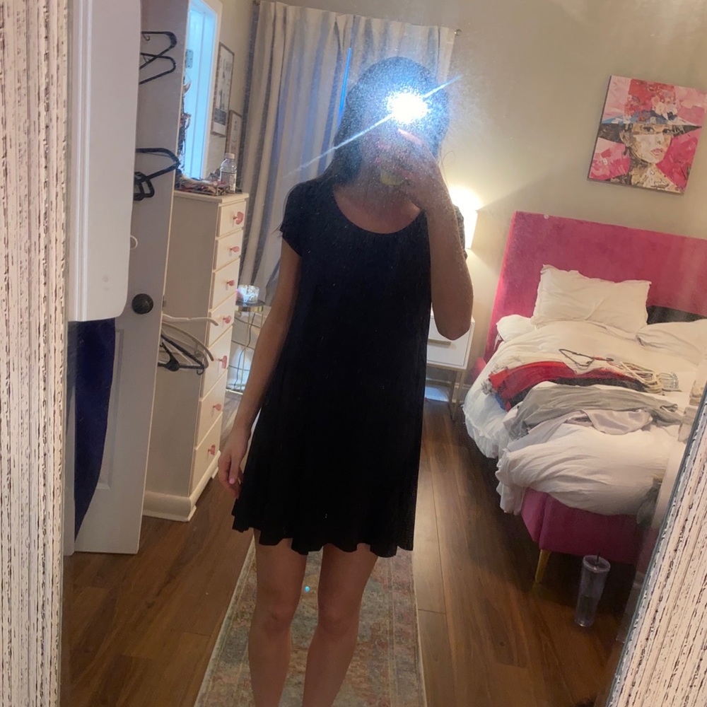 Black TShirt Dress, Small in great condition